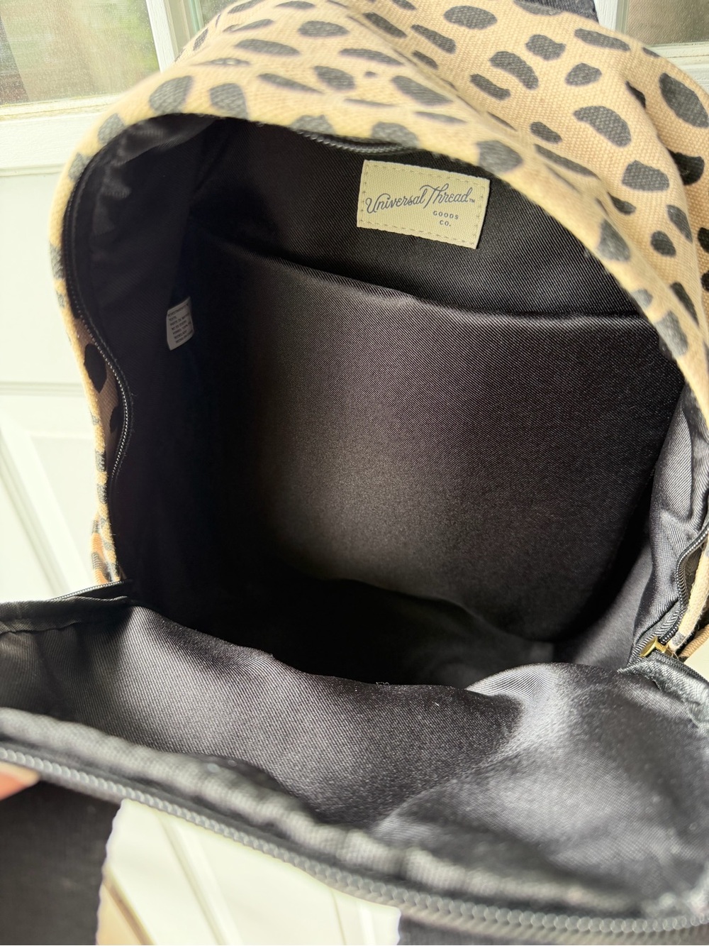 Universal Thread cheetah print backpack - Picture 2 of 5